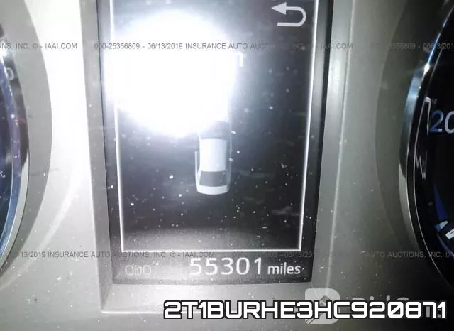 2T1BURHE3HC920871