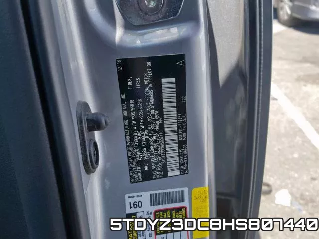 5TDYZ3DC8HS807440