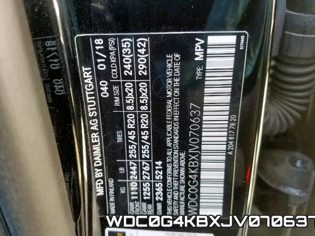 WDC0G4KBXJV070637