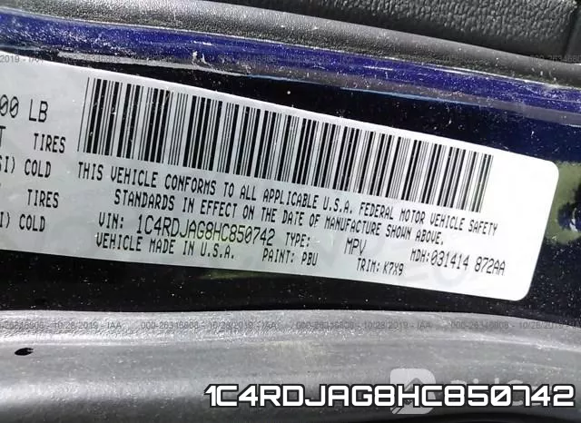 1C4RDJAG8HC850742