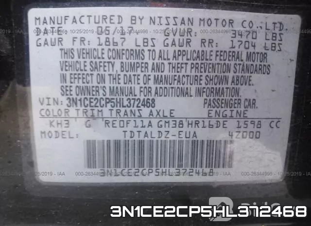 3N1CE2CP5HL372468