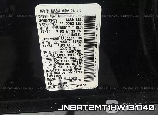 JN8AT2MT1HW131740
