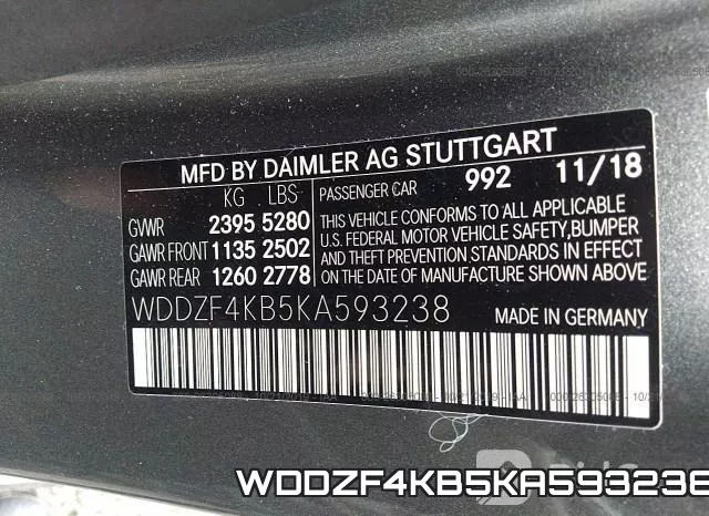 WDDZF4KB5KA593238