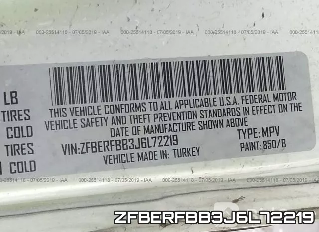 ZFBERFBB3J6L72219