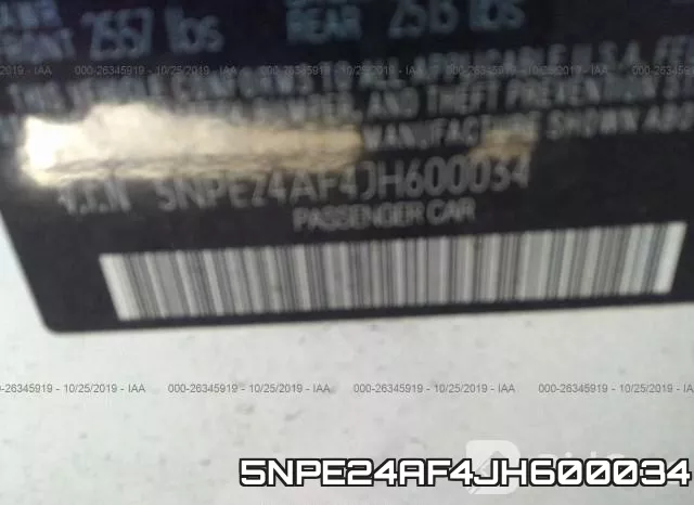 5NPE24AF4JH600034