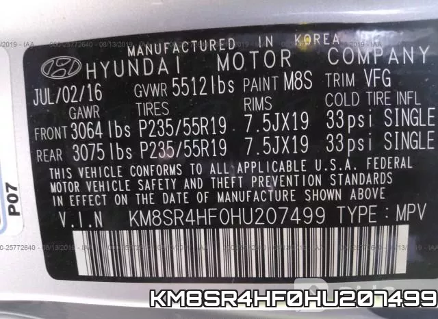 KM8SR4HF0HU207499