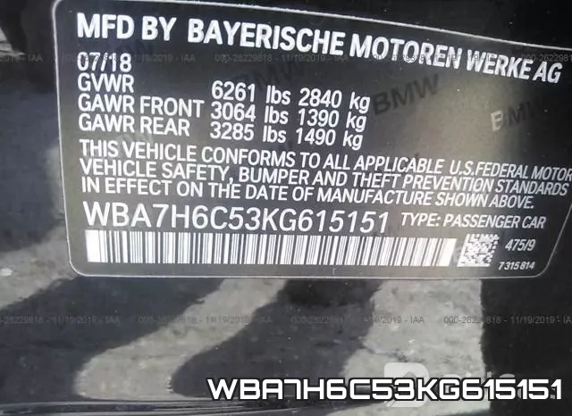 WBA7H6C53KG615151
