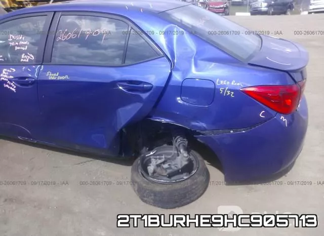 2T1BURHE9HC905713