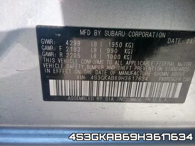 4S3GKAB69H3617634
