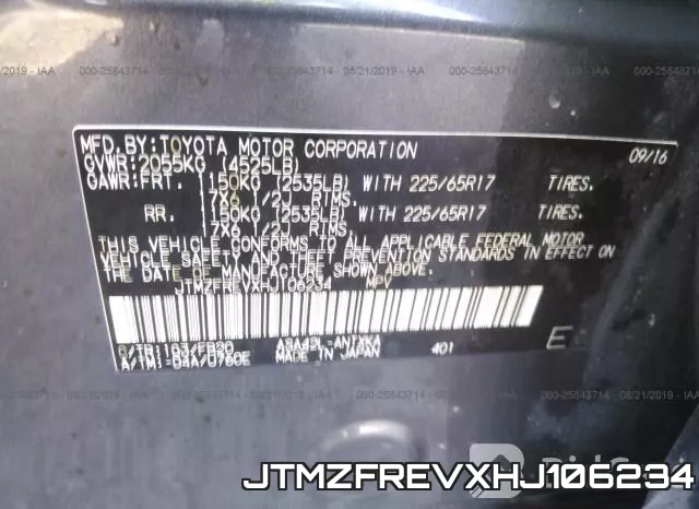 JTMZFREVXHJ106234