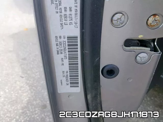 2C3CDZAG8JH171873