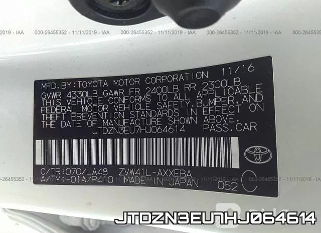 JTDZN3EU7HJ064614