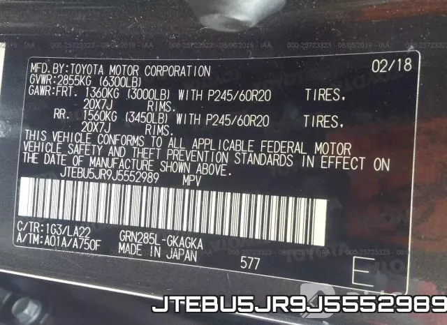 JTEBU5JR9J5552989
