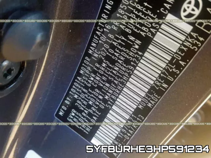 5YFBURHE3HP591234
