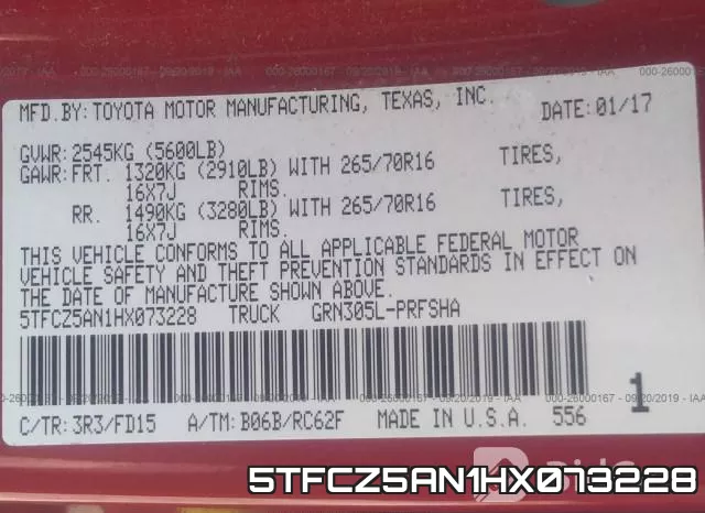 5TFCZ5AN1HX073228