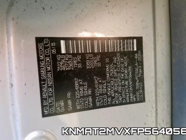 KNMAT2MVXFP564056