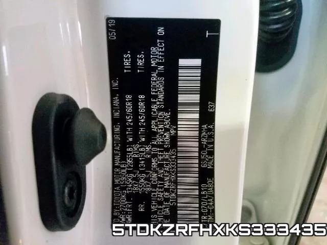 5TDKZRFHXKS333435