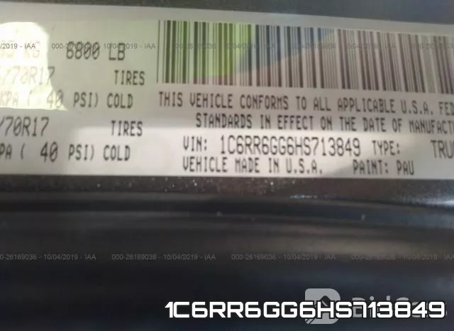 1C6RR6GG6HS713849