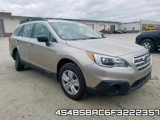 4S4BSBAC6F3222357