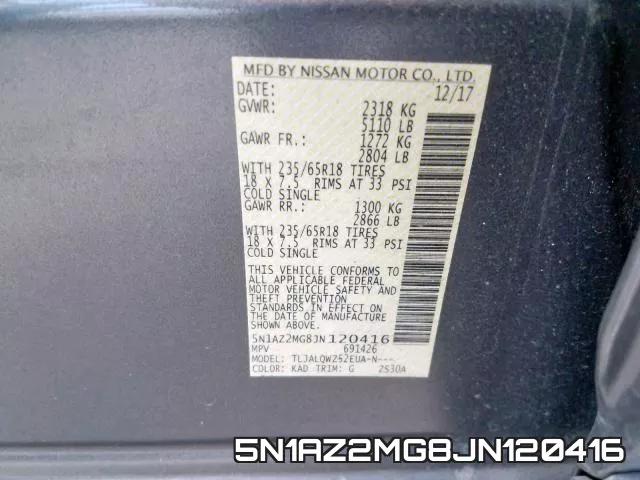 5N1AZ2MG8JN120416
