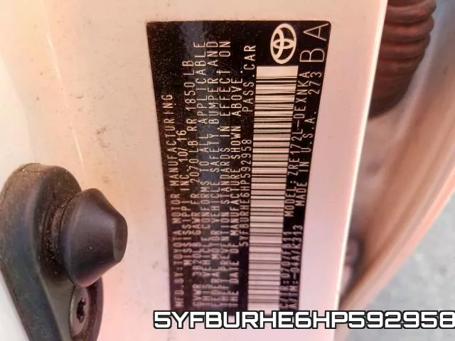 5YFBURHE6HP592958