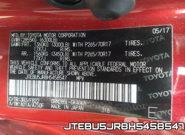 JTEBU5JR8H5458547