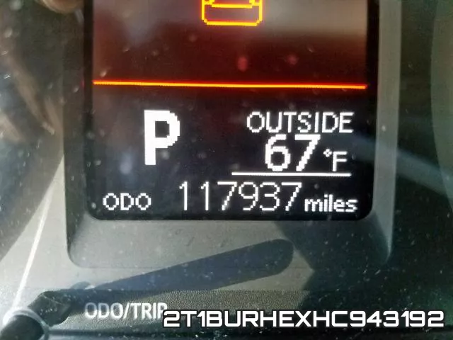 2T1BURHEXHC943192