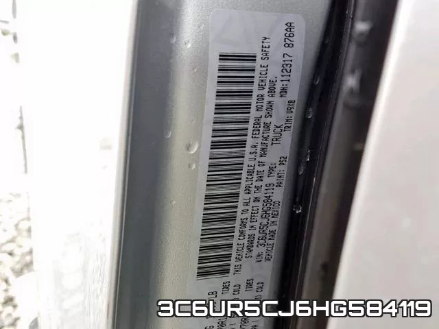 3C6UR5CJ6HG584119
