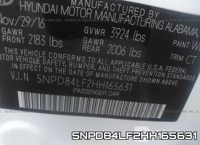 5NPD84LF2HH165631