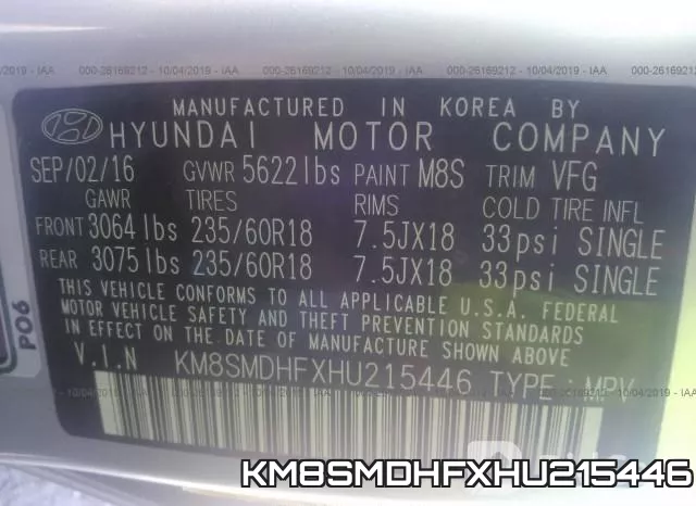 KM8SMDHFXHU215446