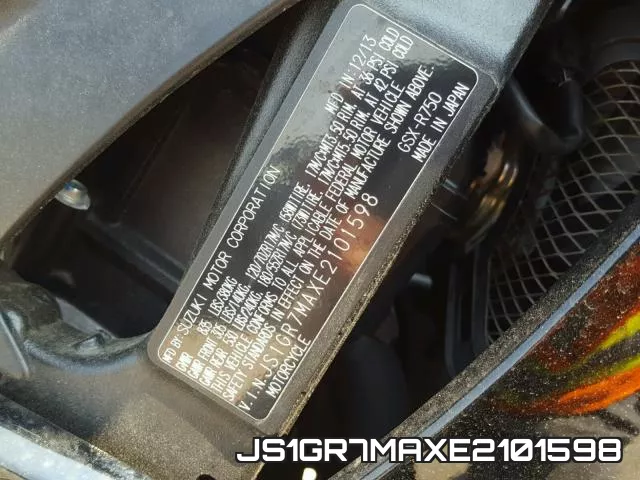 JS1GR7MAXE2101598