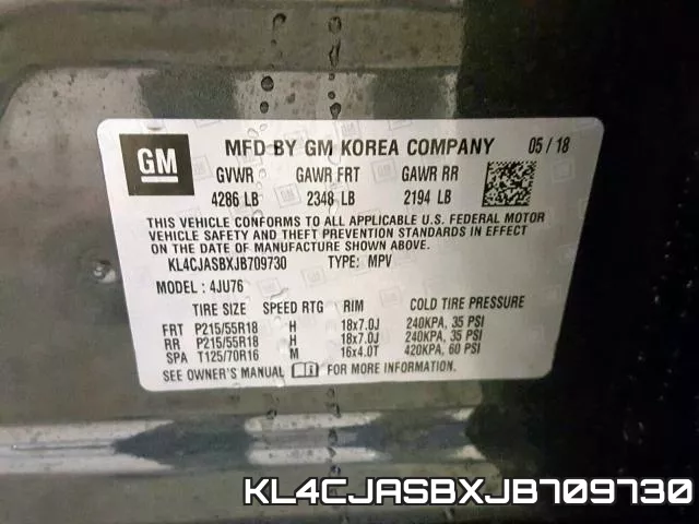 KL4CJASBXJB709730