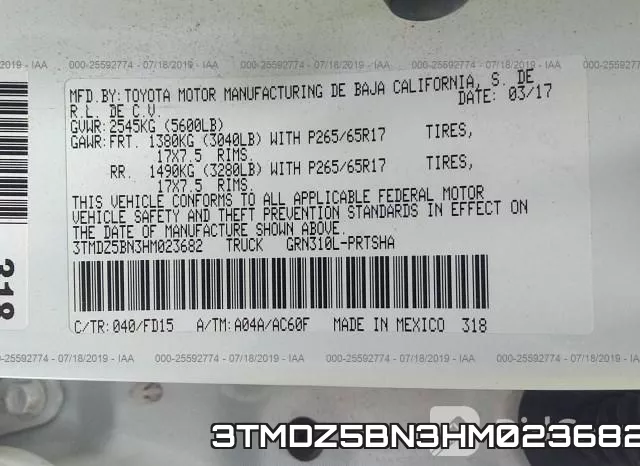 3TMDZ5BN3HM023682