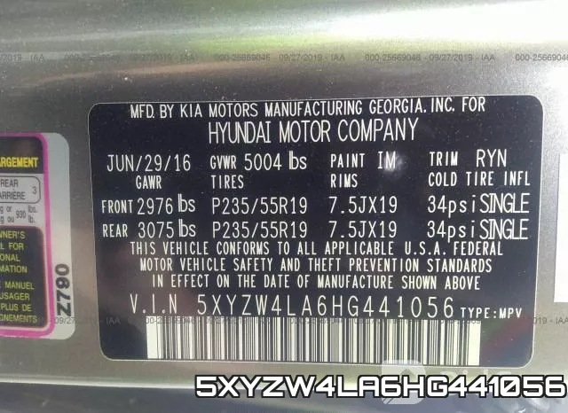 5XYZW4LA6HG441056