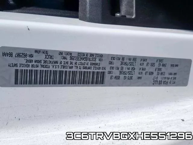 3C6TRVBGXHE551296
