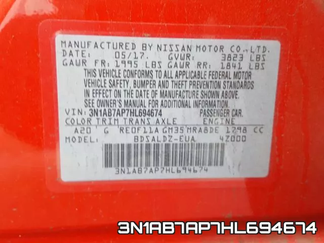 3N1AB7AP7HL694674