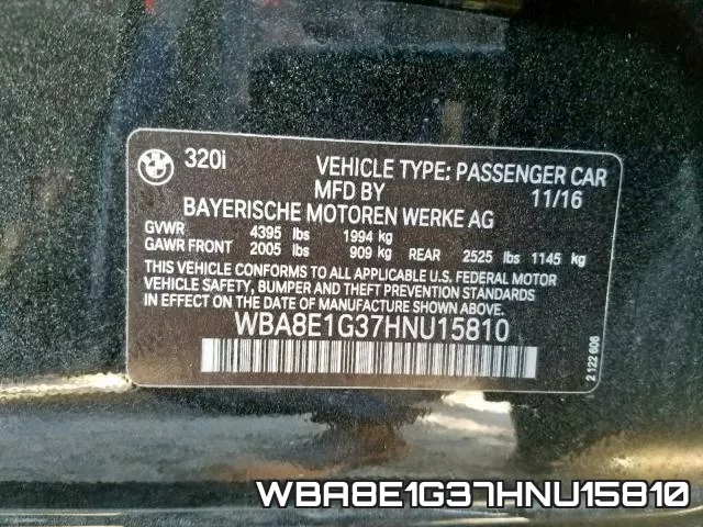 WBA8E1G37HNU15810