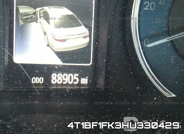 4T1BF1FK3HU330429