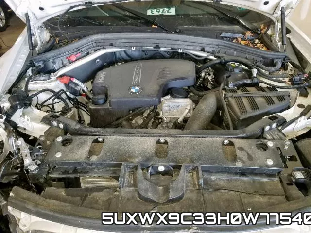 5UXWX9C33H0W77540
