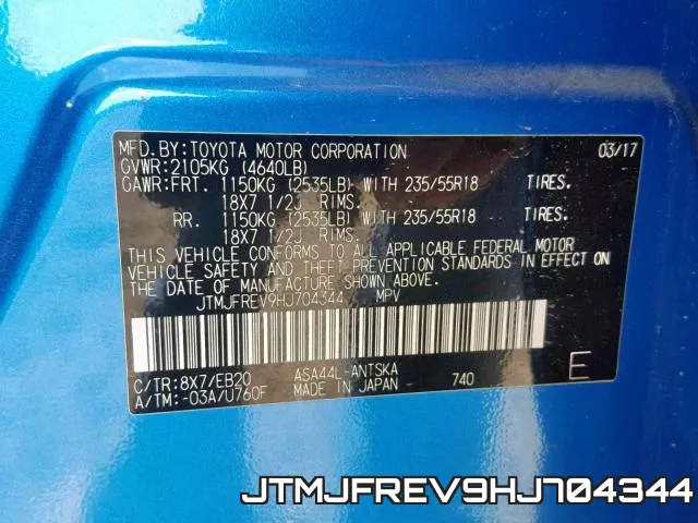 JTMJFREV9HJ704344