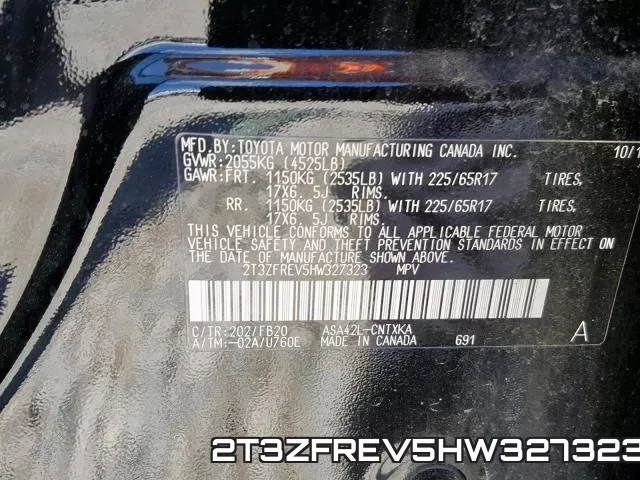 2T3ZFREV5HW327323