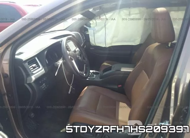 5TDYZRFH7HS209397