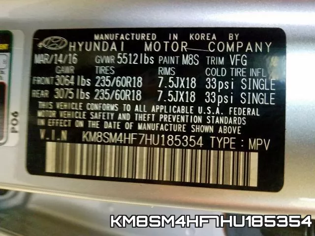 KM8SM4HF7HU185354