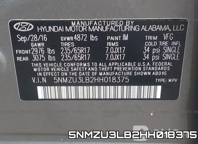 5NMZU3LB2HH018375