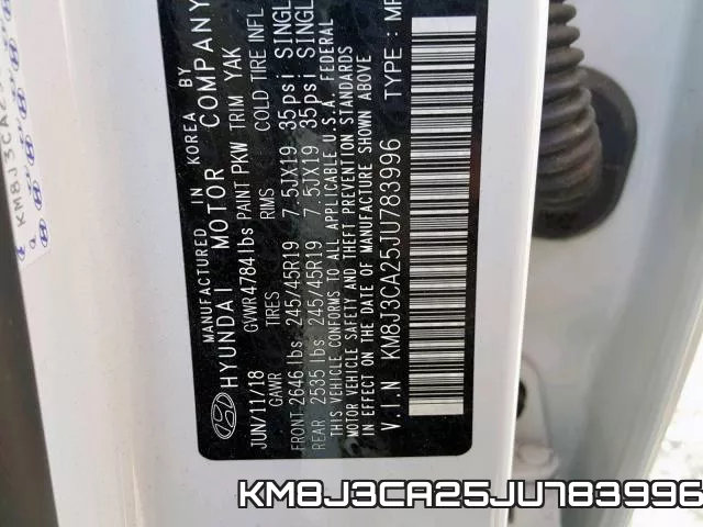 KM8J3CA25JU783996