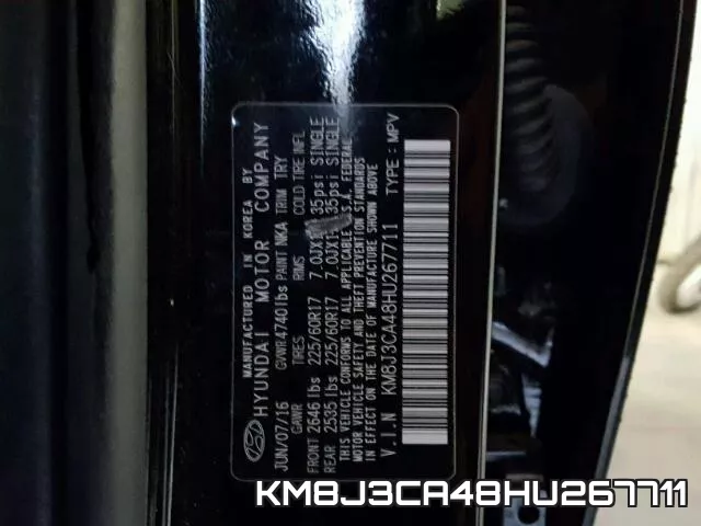 KM8J3CA48HU267711