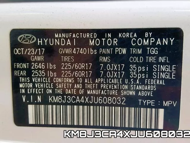 KM8J3CA4XJU608032