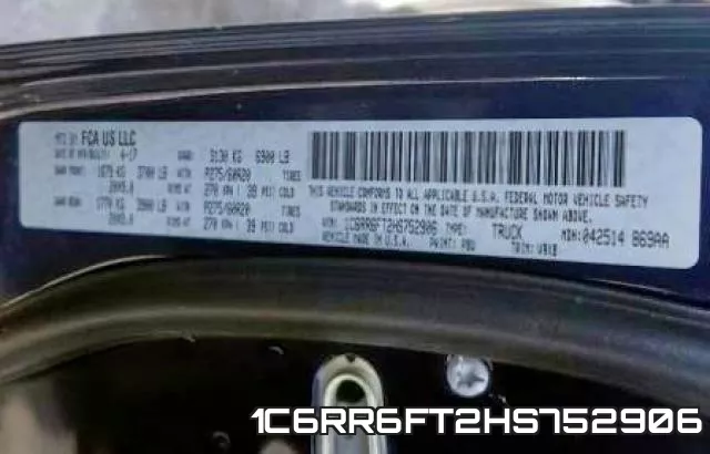 1C6RR6FT2HS752906