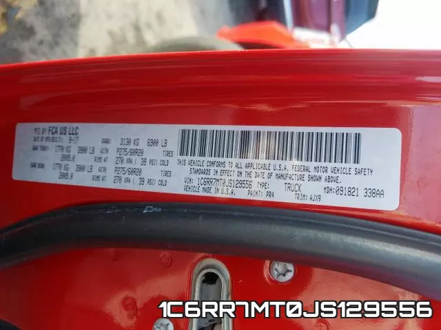 1C6RR7MT0JS129556
