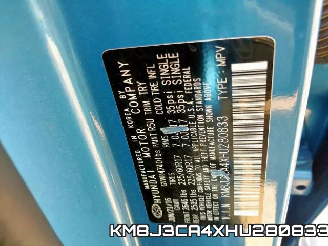 KM8J3CA4XHU280833